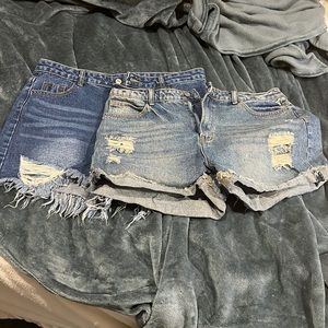 SHEIN Denim Shorts 2 Pairs!